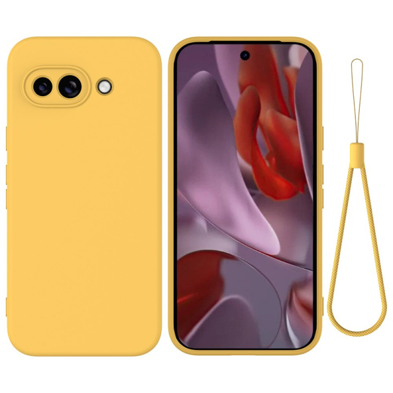 Coque Google Pixel 9A Silicone à Lanière