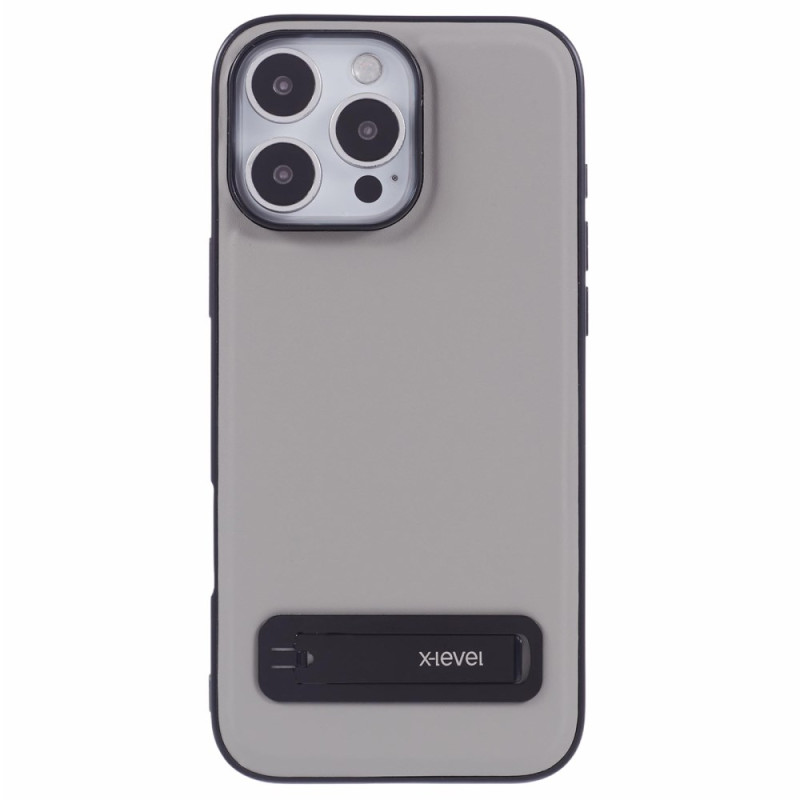 Coque iPhone 16 Pro Support Métallique X-LEVEL