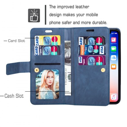 Housse Huawei Mate 20 Lite Porte-monnaie avec Lanière Housse Huawei Mate 20 Lite Porte-monnaie avec Lanière