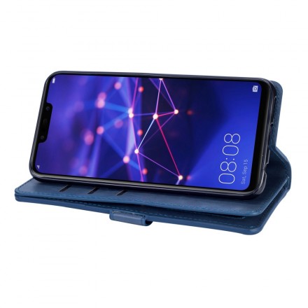 Housse Huawei Mate 20 Lite Porte-monnaie avec Lanière Housse Huawei Mate 20 Lite Porte-monnaie avec Lanière