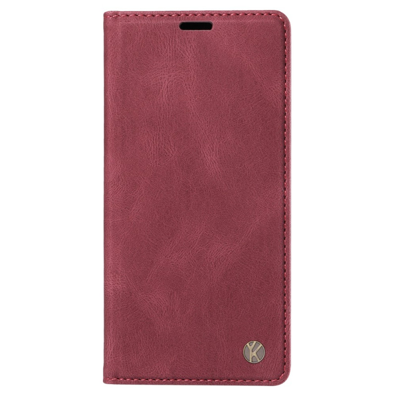 Flip Cover Moto G85 5G Effet Daim YIKATU