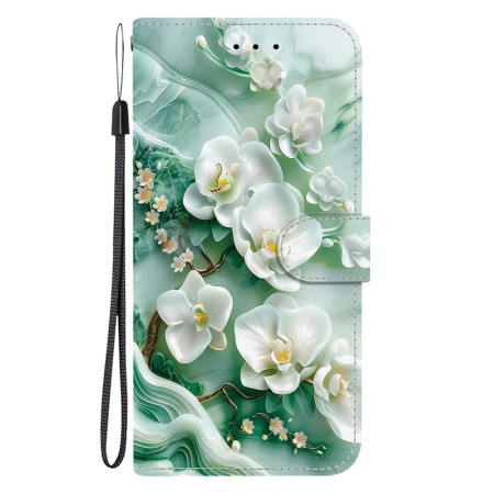 Housse Moto G55 5G Fleurs...