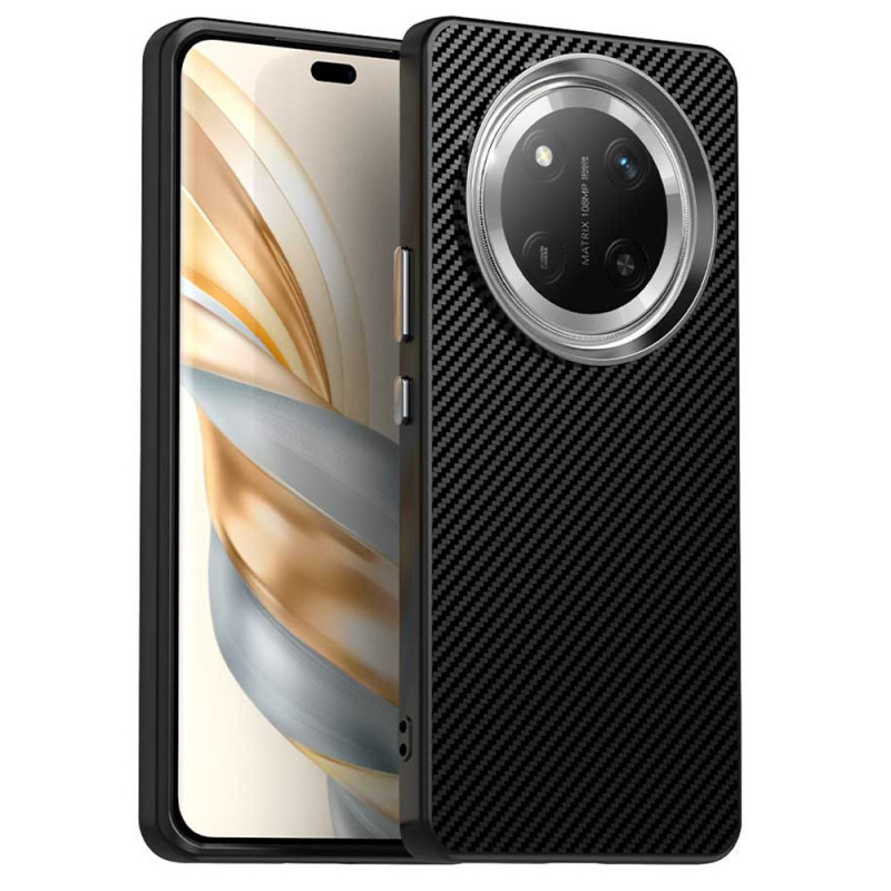 Coque Honor Magic 7 Lite 5G Protection Hybride avec Texture Fibre de Carbone