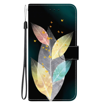 Housse Moto G35 5G Plumes...