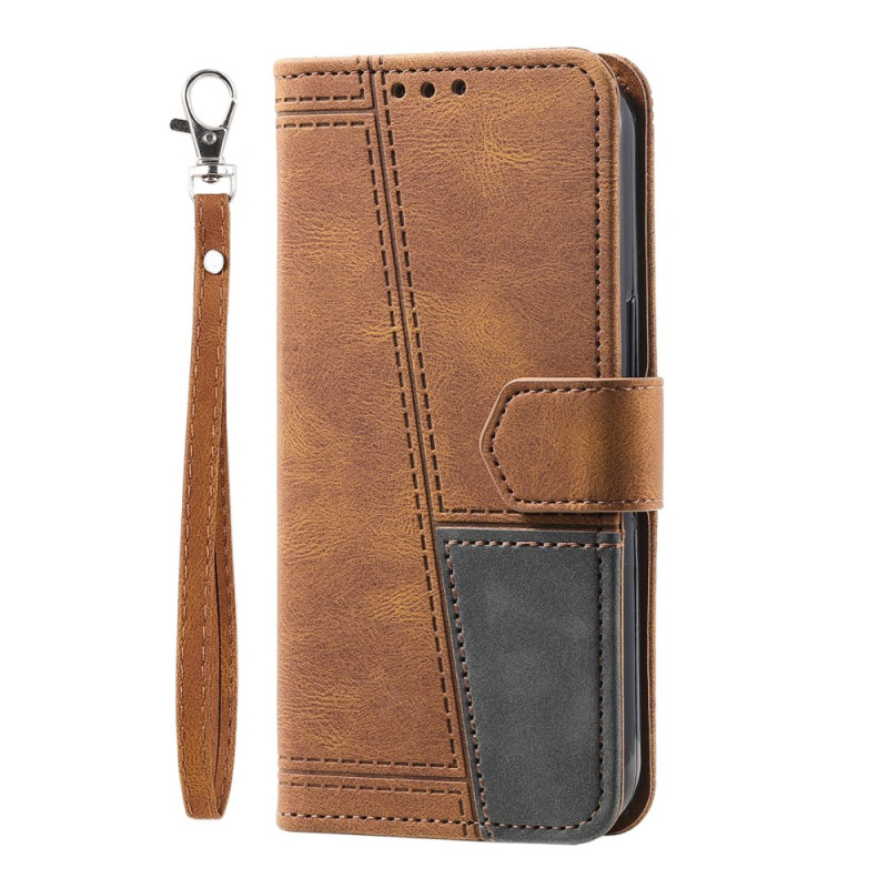 Housse iPhone 17E / 16E Portefeuille RFID Design Rétro