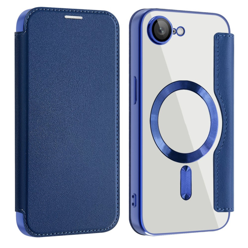 Flip Cover iPhone 16E Compatible MagSafe avec Blocage RFID