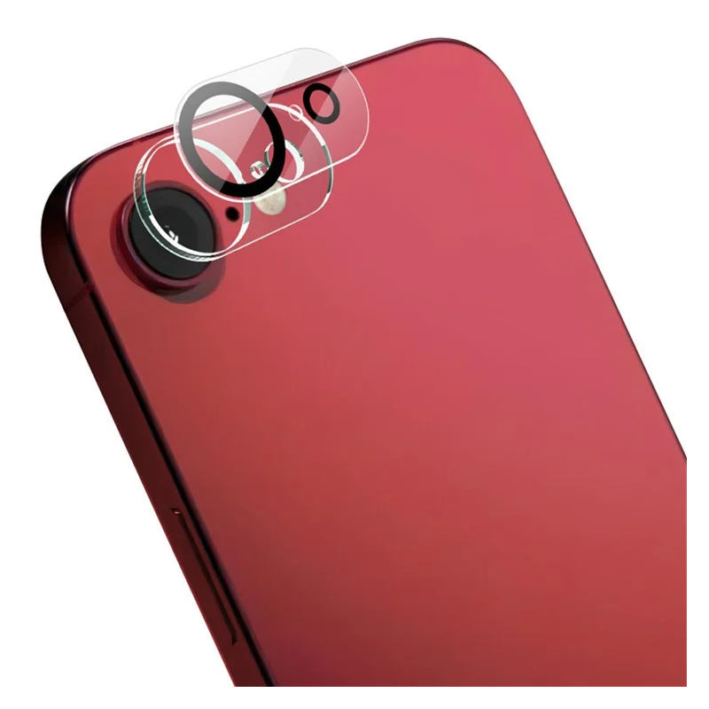 Lentille de Protection en Verre trempé iPhone 17E / 16E (cercle noir) IMAK