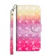 Housse Honor 8X Dégradé Paillettes Magentas Housse Honor 8X Dégradé Paillettes Magentas