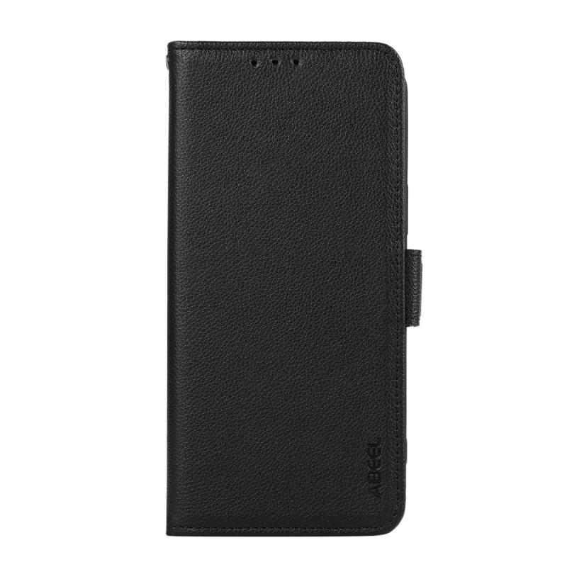Housse Moto G35 5G Texture Cuir ABEEL