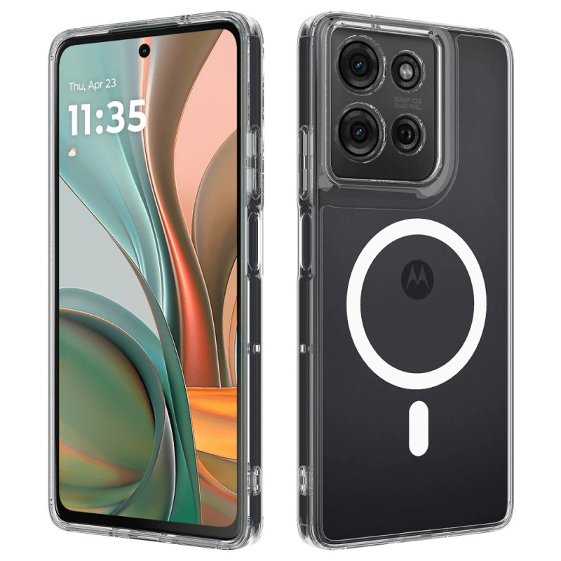 Coque Moto G75 5G Compatible MagSafe Transparente