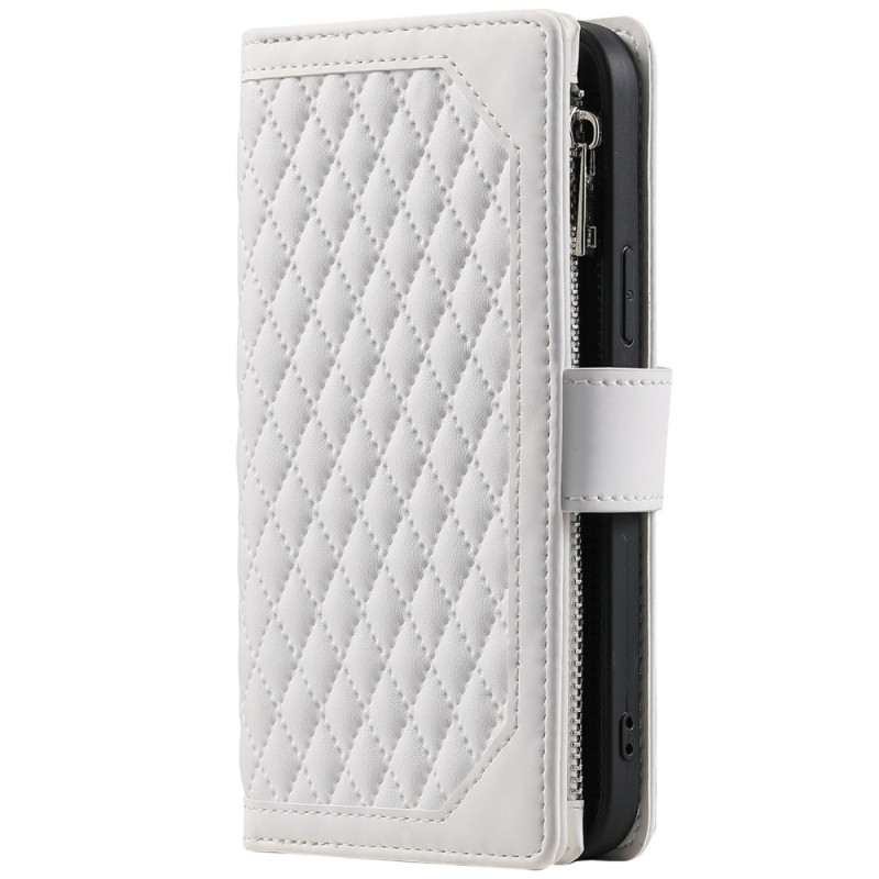 Housse Moto G75 5G Portefeuille Matelassé