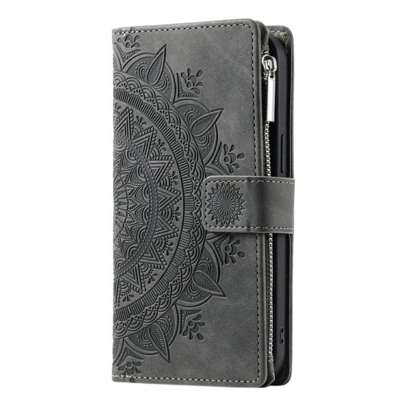 Housse Moto G75 5G Style Daim Mandala