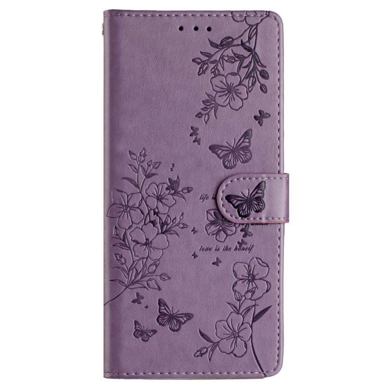 Housse Moto G75 5G Scène Florale