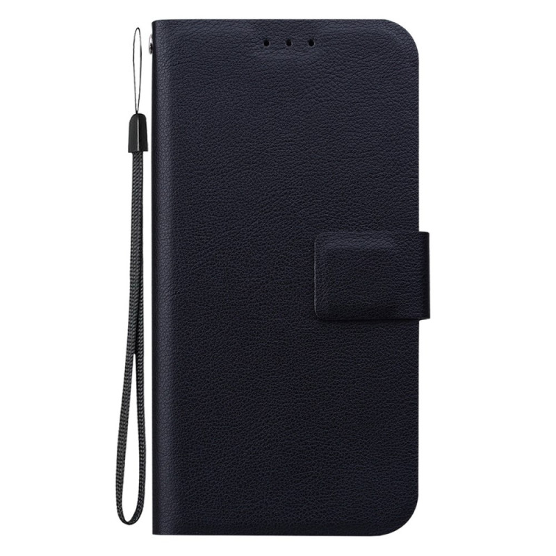 Housse Moto G75 5G Effet Cuir à Lanière