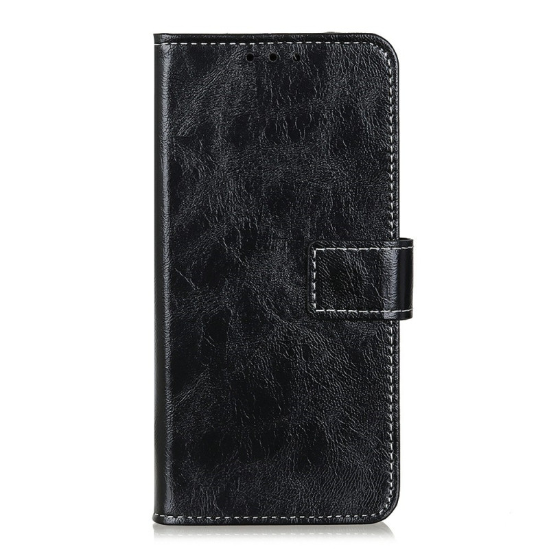 Huosse Moto G75 5G Simili Cuir Brillant