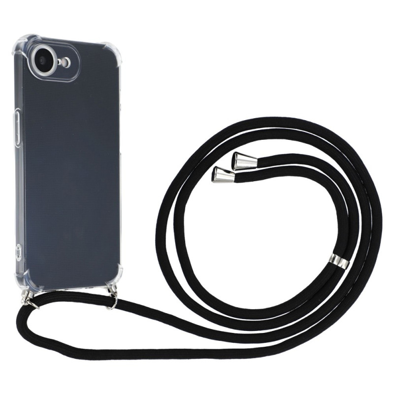 Coque à Cordon iPhone 16E Transparente Renforcée