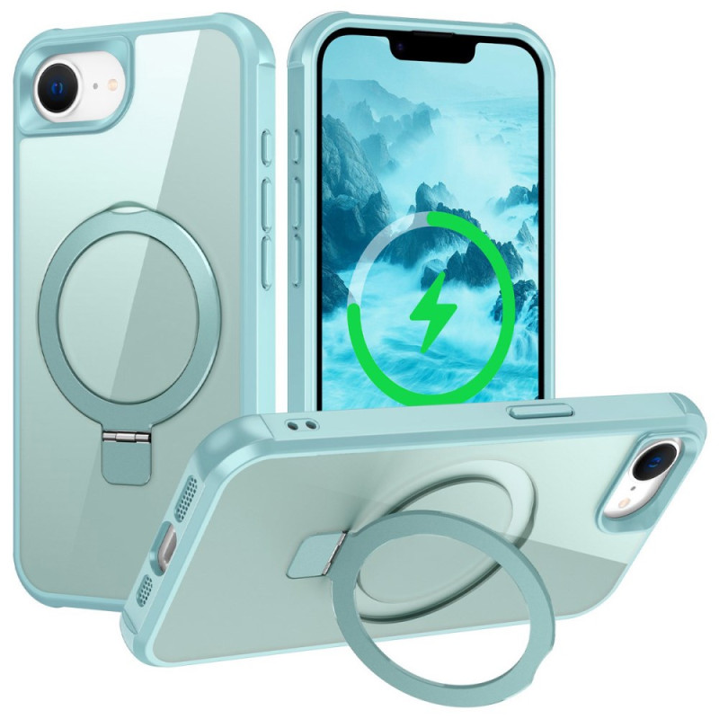 Coque iPhone 16E Anneau-Support Magnétique