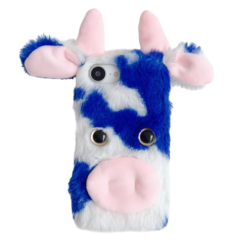 Coque iPhone 17E / 16E Peluche Vache