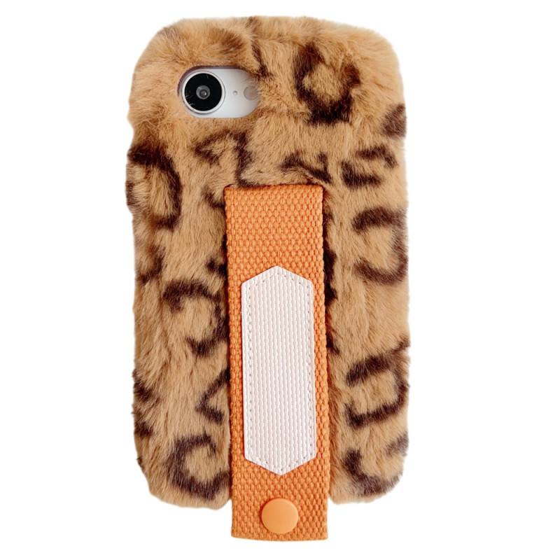 Coque iPhone 16E Peluche avec Sangle