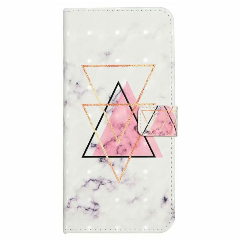 Housse iPhone 17E / 16E Triangle Marble
