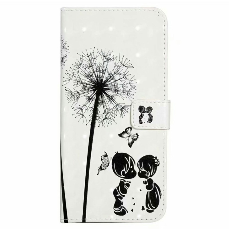 Housse iPhone 16E Enfants et Pissenlit