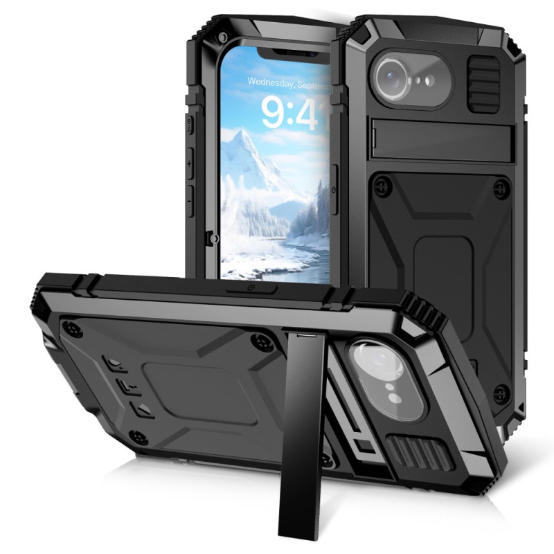 Coque iPhone 16E Support Intégré R-JUST