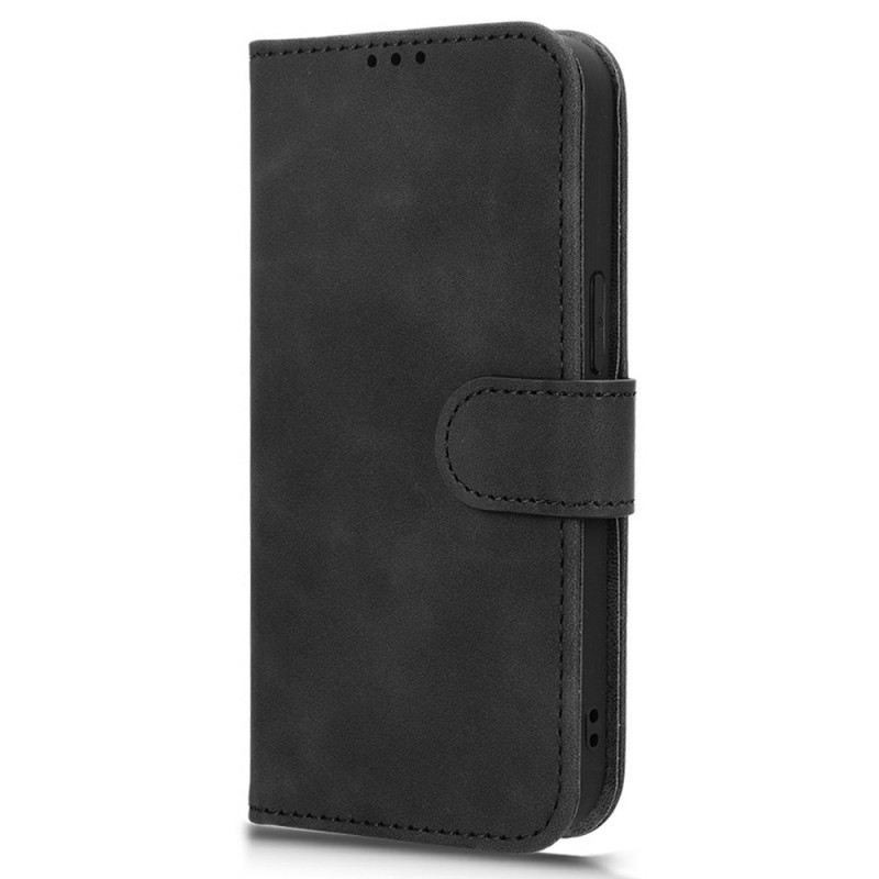 Housse iPhone 16E Portefeuille Style Daim