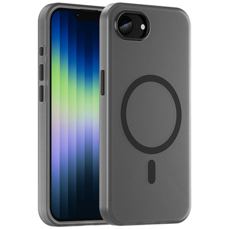 Coque iPhone 16E Compatible MagSafe Translucide Givrée
