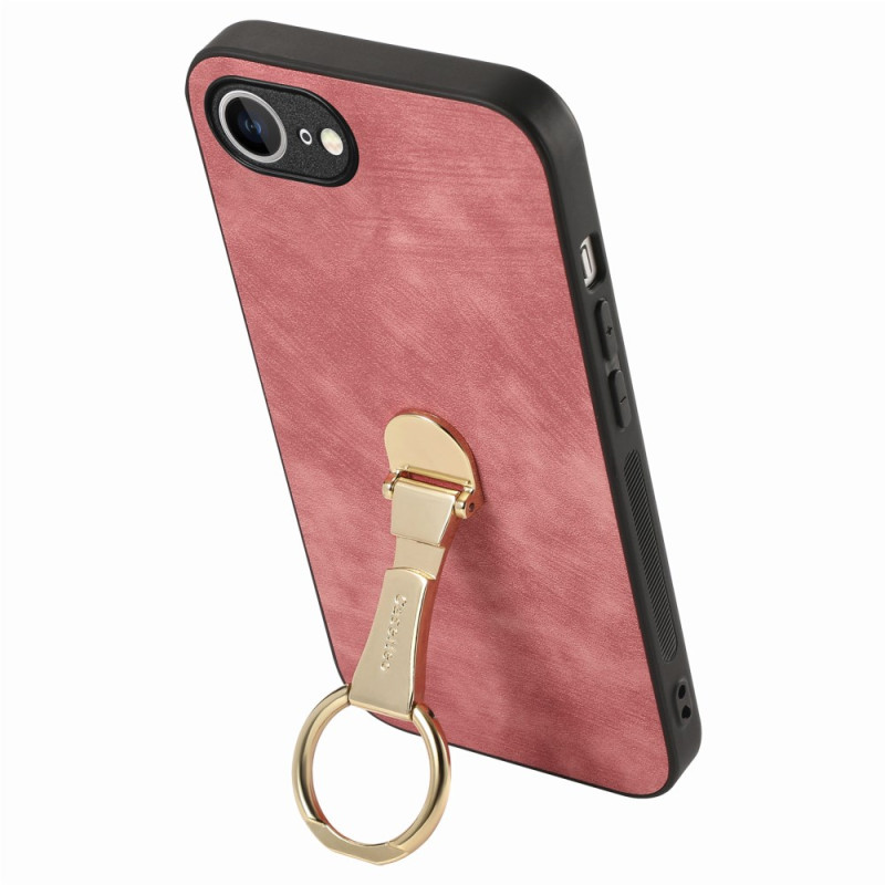 Coque iPhone 16E Support Pliable et Design Rétro