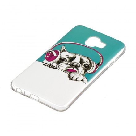 Coque Samsung Galaxy J6 Chien Fluorescente Coque Samsung Galaxy J6 Chien Fluorescente