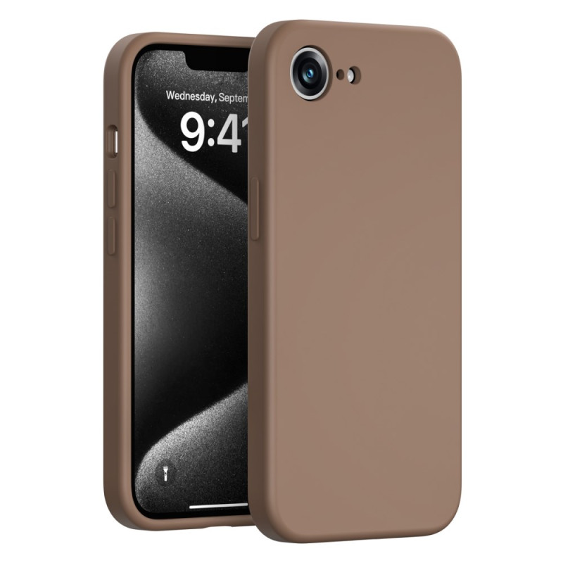 Coque iPhone 16E Silicone Liquide et Plastique