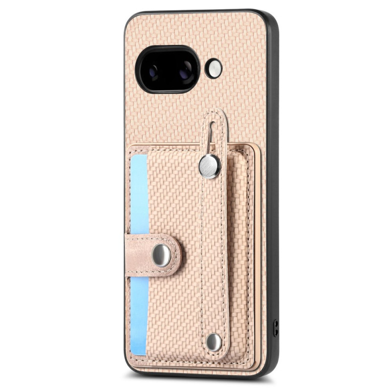 Coque Google Pixel 9A Porte-Cartes et Sangle Manuelle