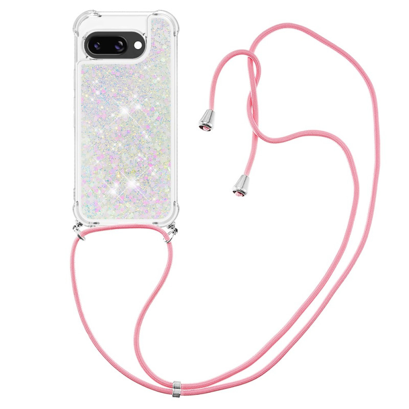 Coque à Cordon Google Pixel 9A Paillettes