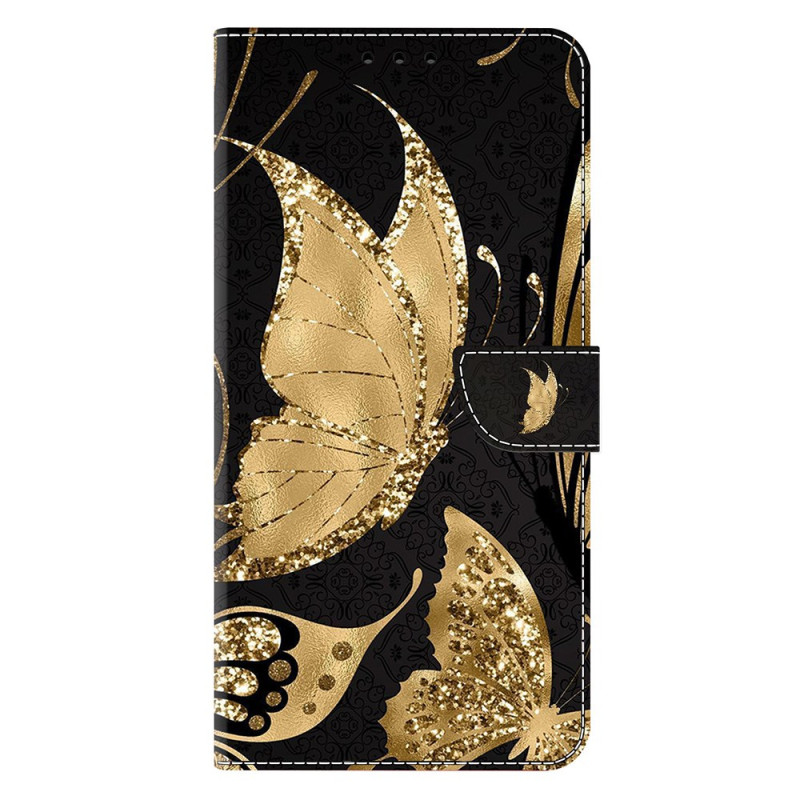Housse Honor Magic 7 Pro 5G Papillon Doré
