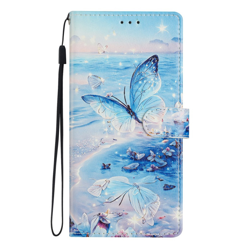 Housse Honor Magic 7 Pro 5G Papillon Océanique