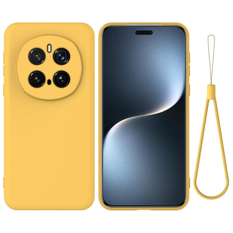 Coque Honor Magic 7 Pro 5G Silicone Liquide à Lanière