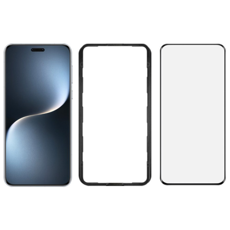 Protection en Verre Trempé pour Écran Honor Magic 7 Pro 5G Incurvée avec Cadre de Positionnement