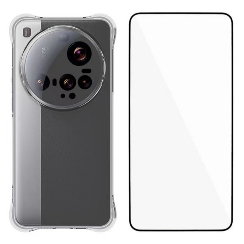 Coque Xiaomi 15 Ultra Transparente Renforcée avec Protection Écran en verre trempé
