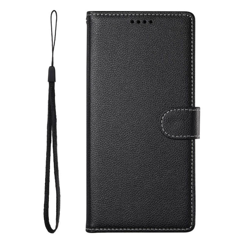 Housse Poco X7 Pro 5G Style Cuir Litchi