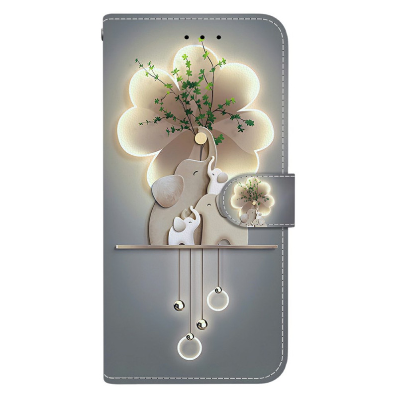 Housse Xiaomi Redmi Note 14 4G Éléphants