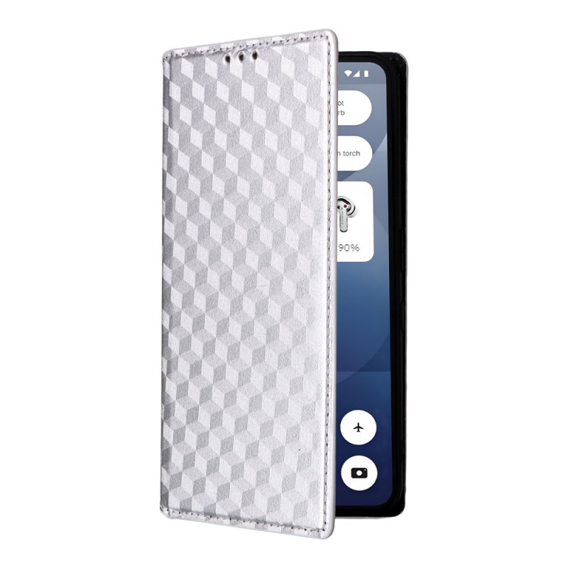 Flip Cover Nothing Phone (3a) Losanges 3D