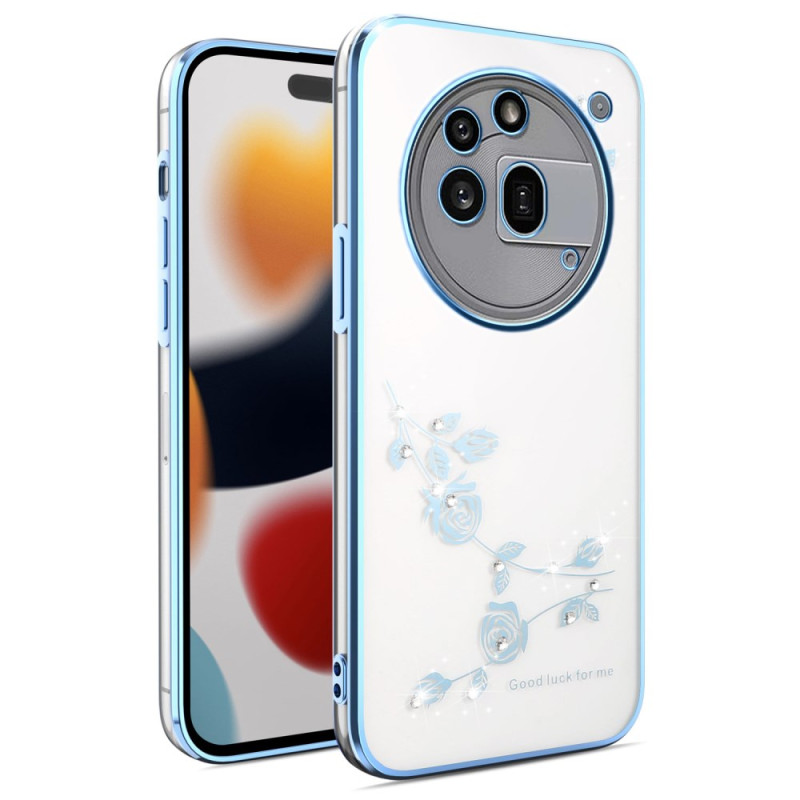 Coque Nothing Phone (3a) Pro Fleurs et Strass