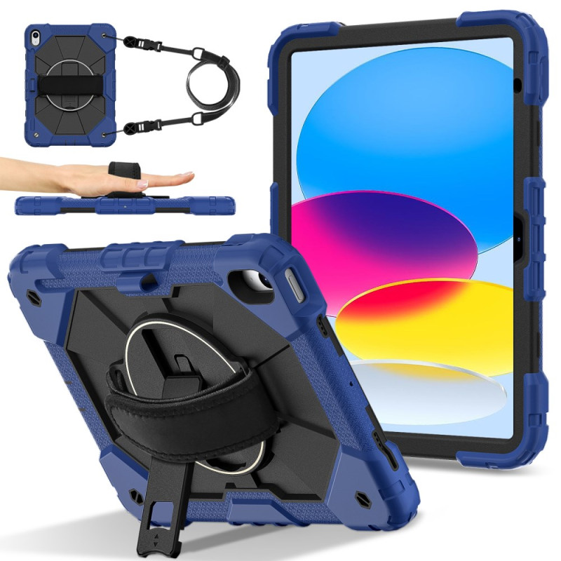 Coque iPad (2025) / 10.9 (2022) Ultra Résistante avec Sangle