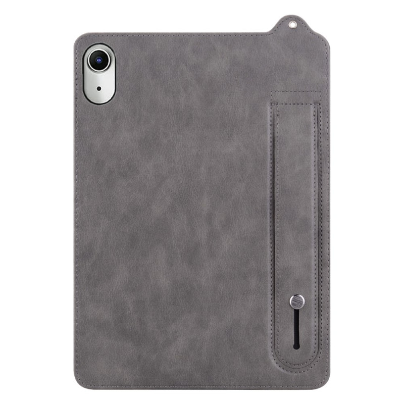 Coque iPad (2025) / 10.9 (2022) Effet Cuir avec Sangle-Support