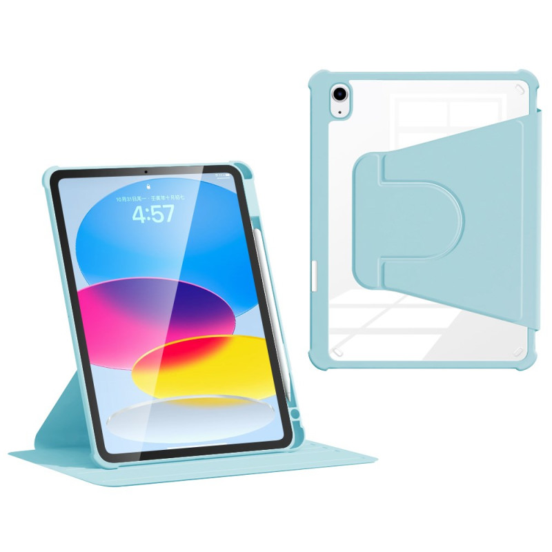 Étui iPad (2025) / 10.9 (2022) Support Rotatif à 360° et Couverture Pastel