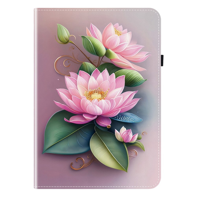 Étui iPad Air 13 (2025) (2024) / Pro 12.9 (2022) (2021) (2020) Lotus