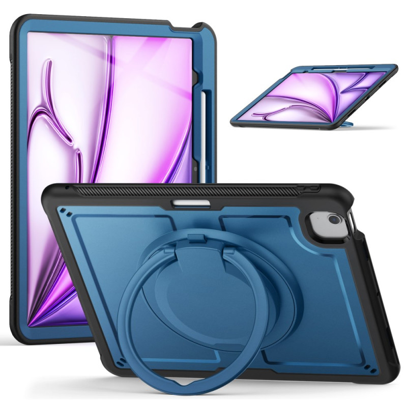 Coque iPad Air 13 (2025) (2024) Sangle et Support Rotatif à 360°