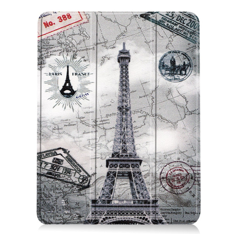 Smart Case iPad Air 11 (2025) (2024) Porte-Stylet Tour Eiffel