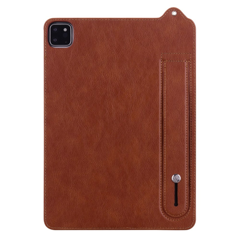 Coque iPad Air 11 / Pro 11 Effet Cuir avec Sangle-Support