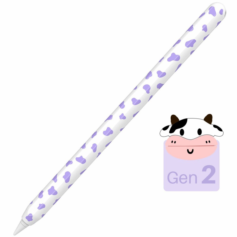 Étui Pour stylet Apple Pencil 2ème génération Motif Vache